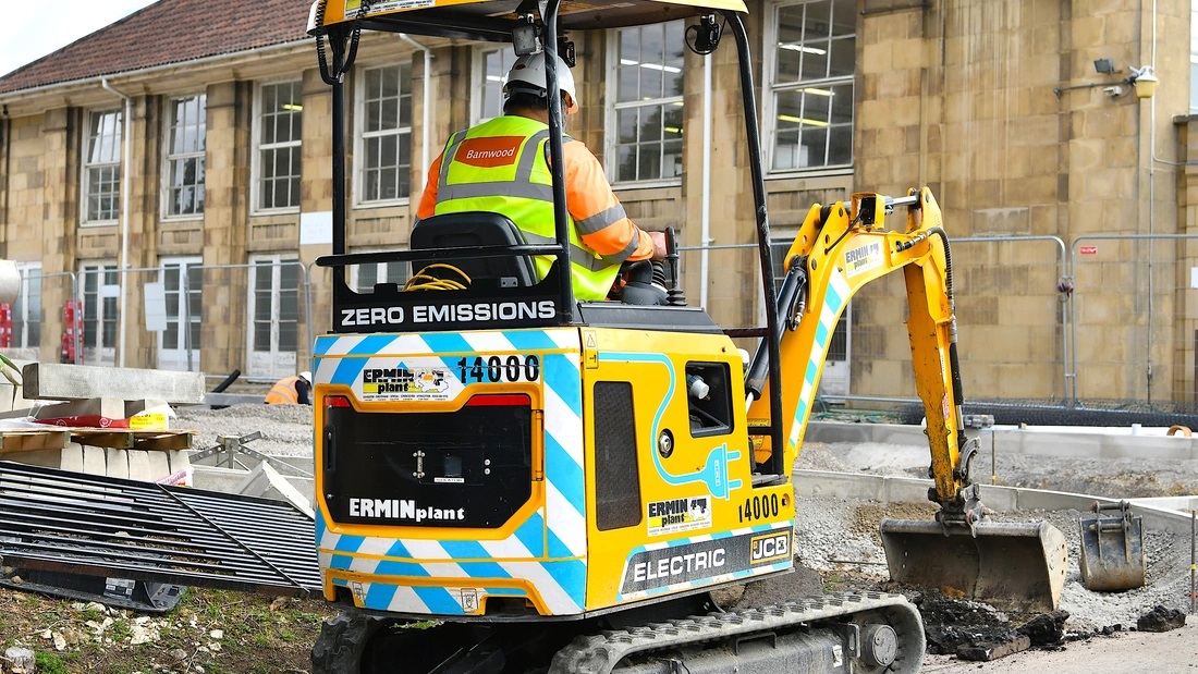 JCB電動(dòng)微挖19C-1E熱銷(xiāo)租賃行業(yè)